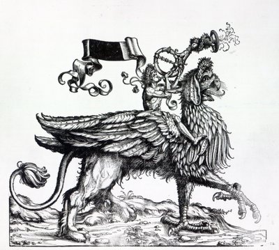 马克西米利安的凯旋游行场景，第1516-18页 作者 汉斯·伯格克米尔